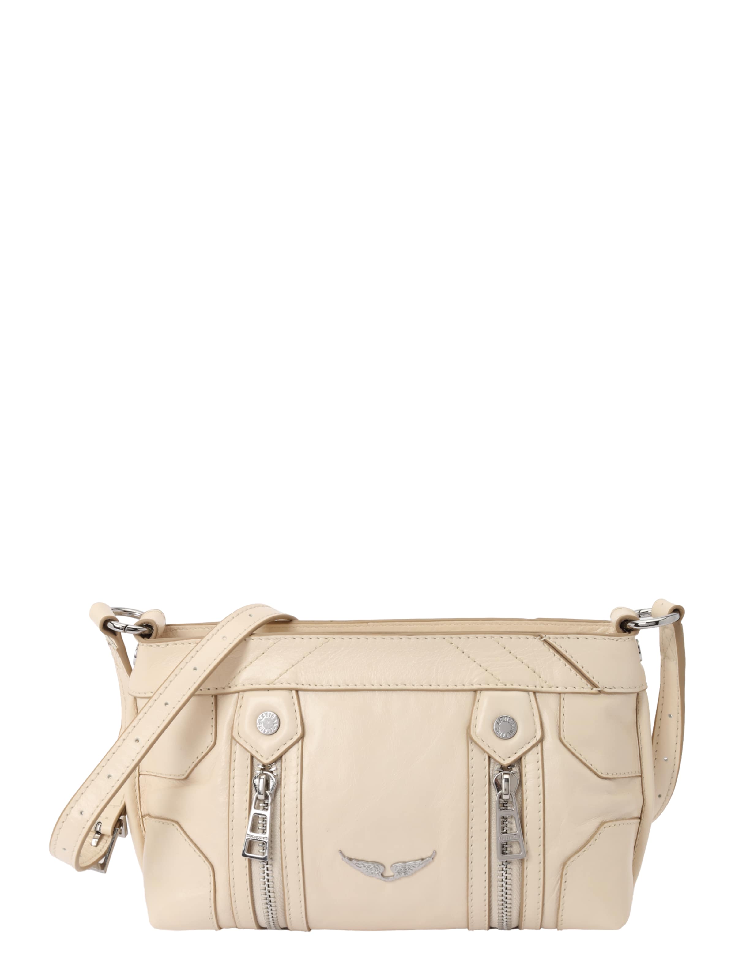 Zadig & Voltaire Skuldertaske 'SUNNY MOOD' i beige: forside