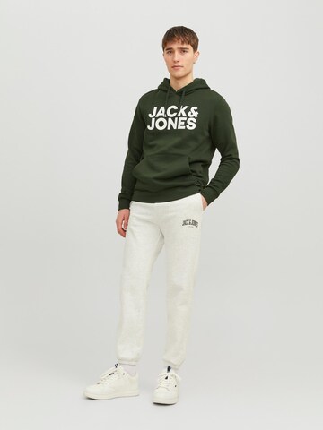 JACK & JONES Tapered Παντελόνι 'Kane Josh' σε λευκό