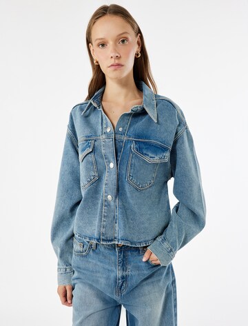 Koton Tussenjas in Blauw: voorkant