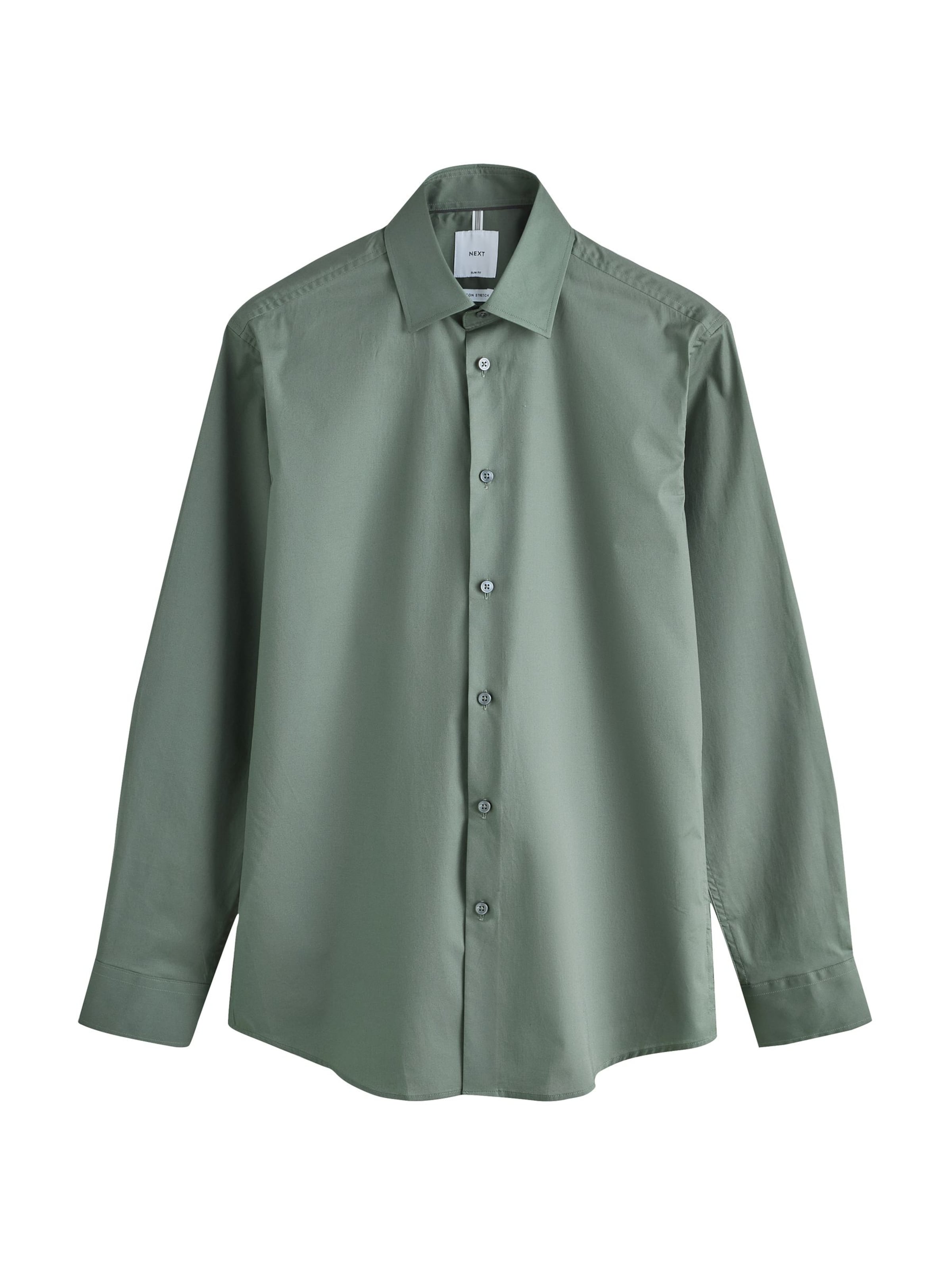 Next Рубашка в Зеленый: спереди