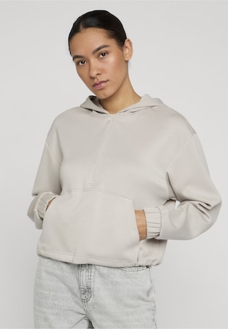 Felpa di Urban Classics in grigio: frontale