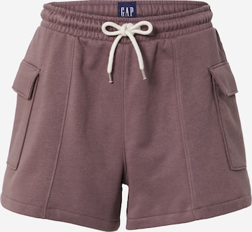 GAP - regular Pantalón cargo en gris: frente