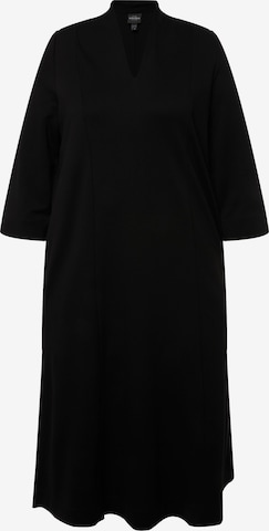 Robe Ulla Popken en noir : devant