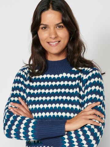 KOROSHI Pullover in Blau