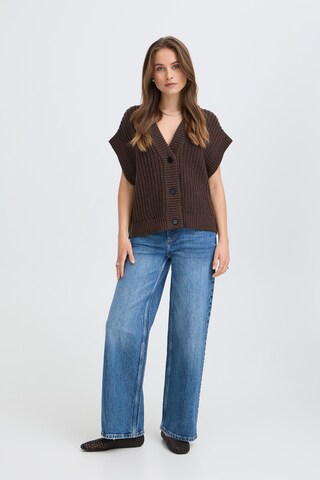 b.young Vest in Brown