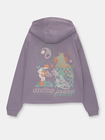 Sweat-shirt Pull&Bear en violet