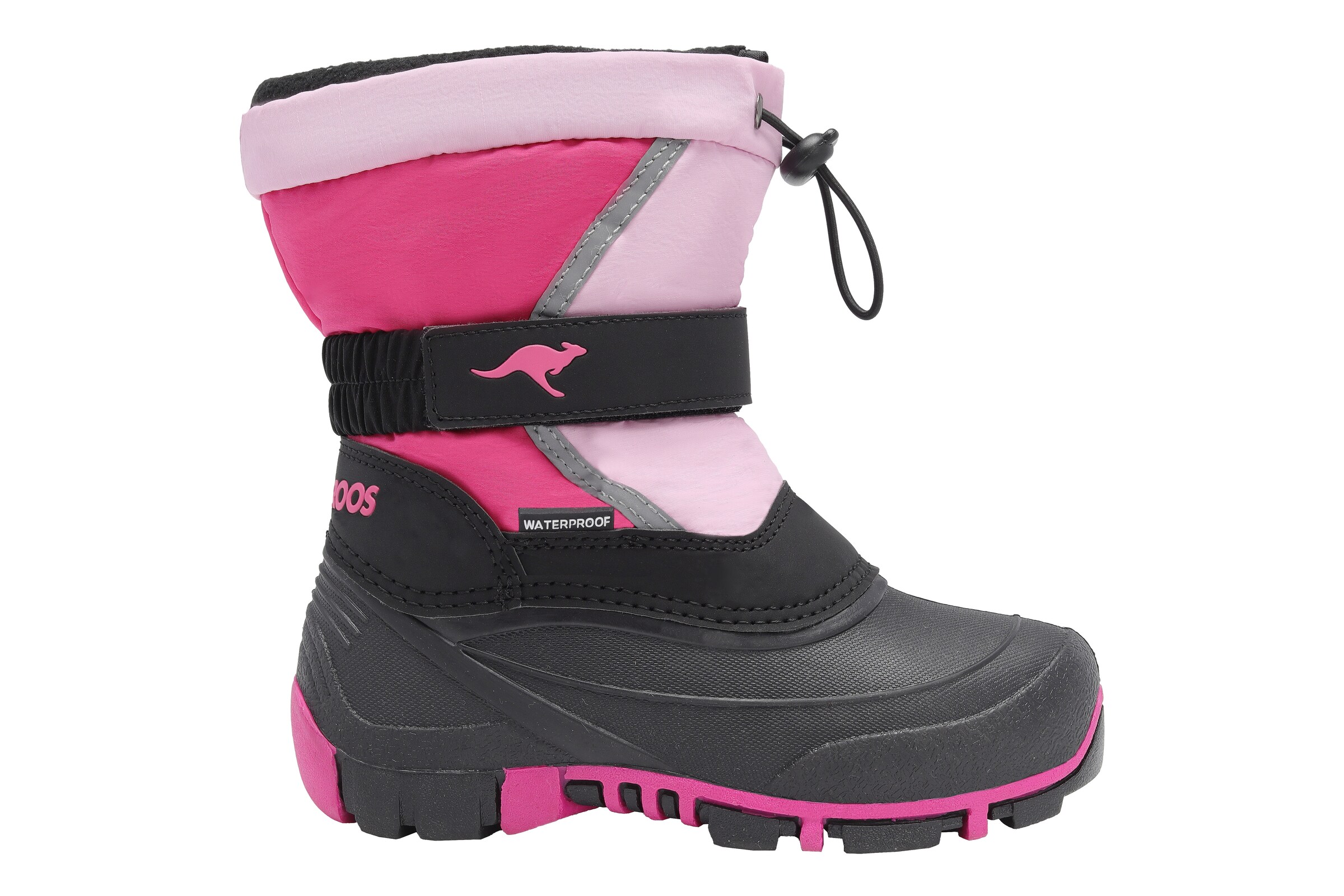 KangaROOS Snow Boots in Pink