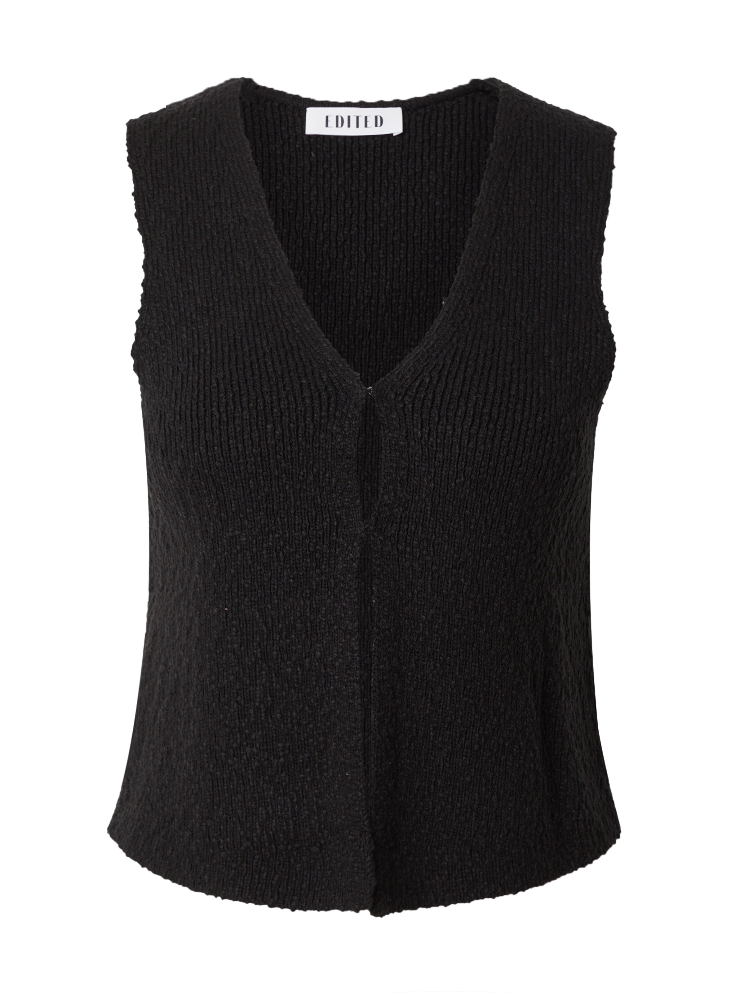 EDITED Vest 'Rike' in Black: front