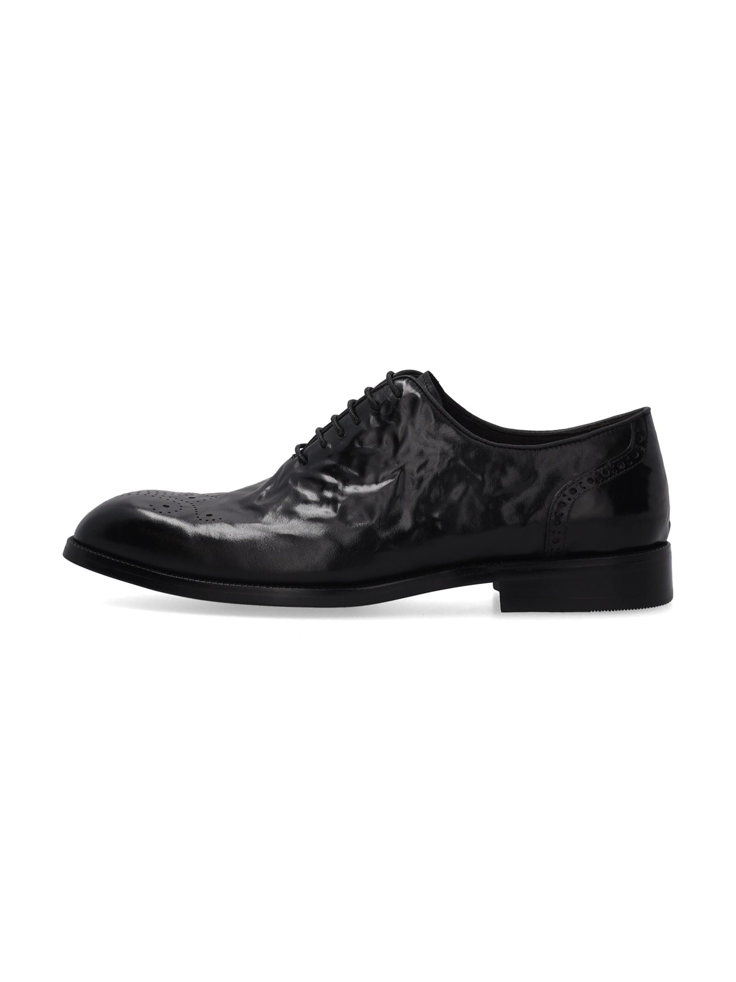 VENEZIA Schnürschuh‌‌‌‌‌ in Schwarz: Vorderseite