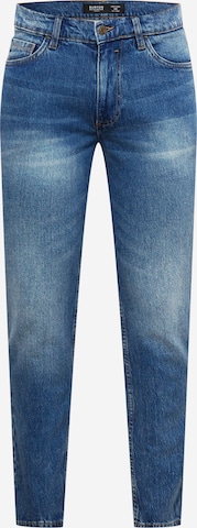 Coupe slim Jean BURTON MENSWEAR LONDON en bleu : devant