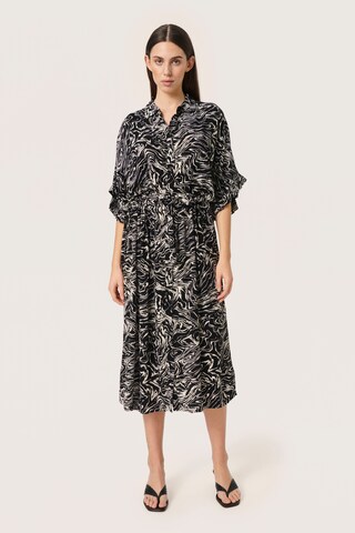 SOAKED IN LUXURY Shirt Dress 'Zaya' in Black