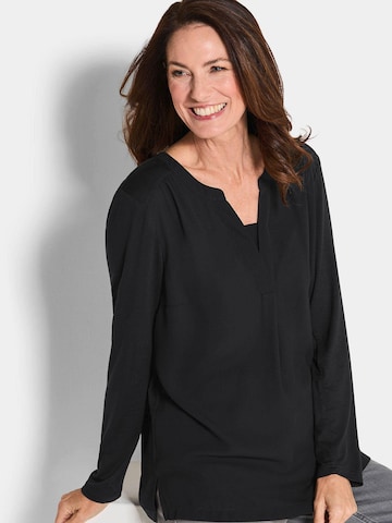 Goldner Blouse in Zwart