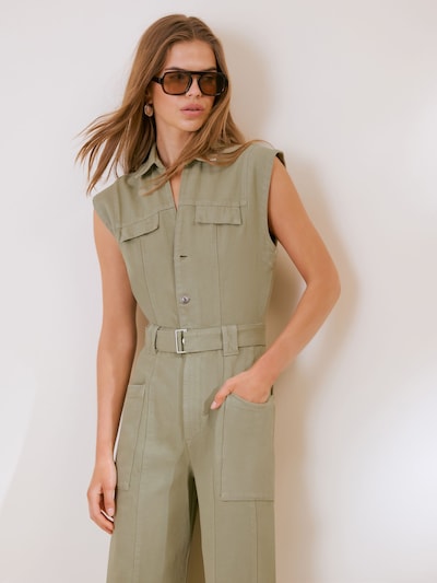 Friends Like These Jumpsuit in XS in oliv, Produktansicht