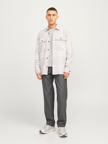 JACK & JONES - Loosefit Pantalón de pinzas 'JPSTKARL BANKS' en gris