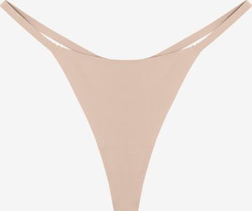 GOD SAVE QUEENSTanga gaćice 'Second Skin G-String' - bež boja: prednji dio