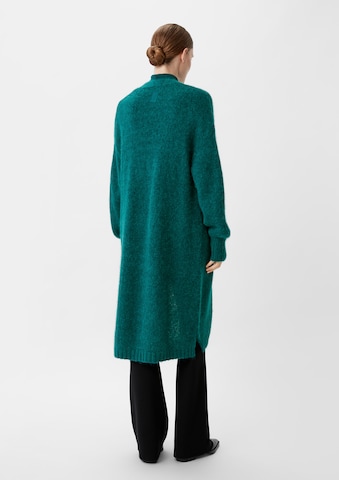 comma casual identity Knit Cardigan in Green: back
