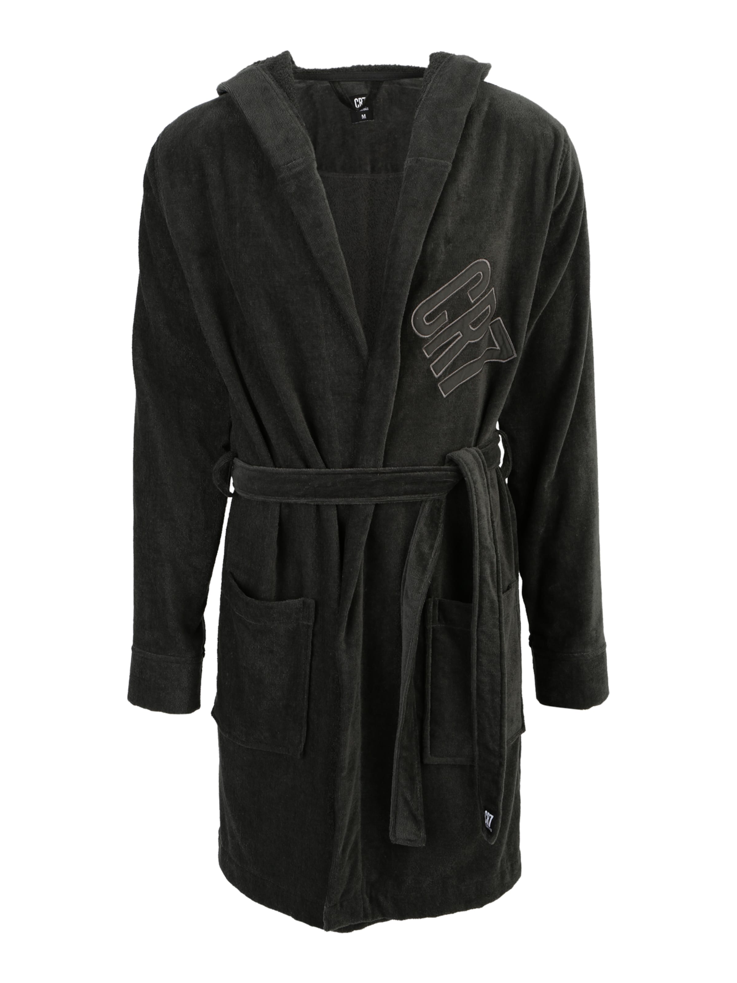 CR7 - Cristiano Ronaldo - Roupão comprido em cinzento: frente