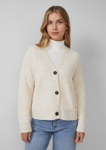 Cardigan s.Oliver en beige : devant