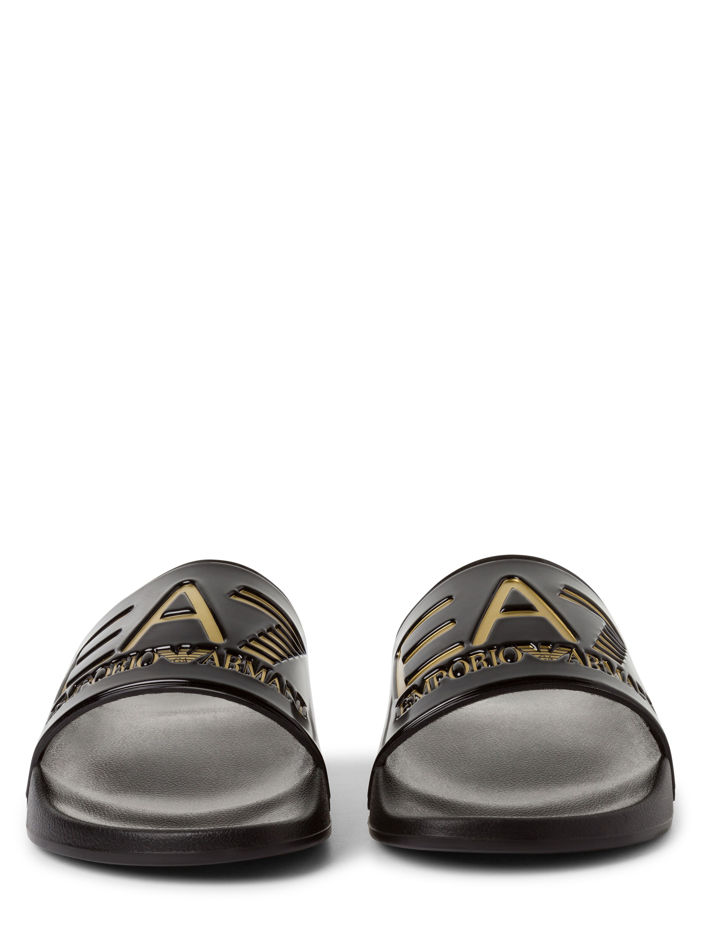 EA7 Emporio Armani Чехли в черно