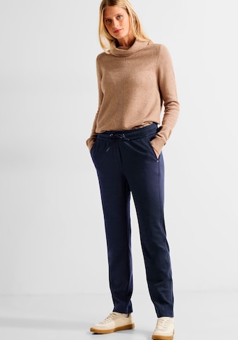 CECIL Slim fit Pants in Blue