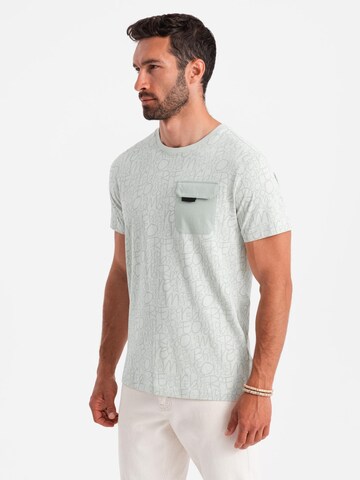Ombre Shirt in Wit