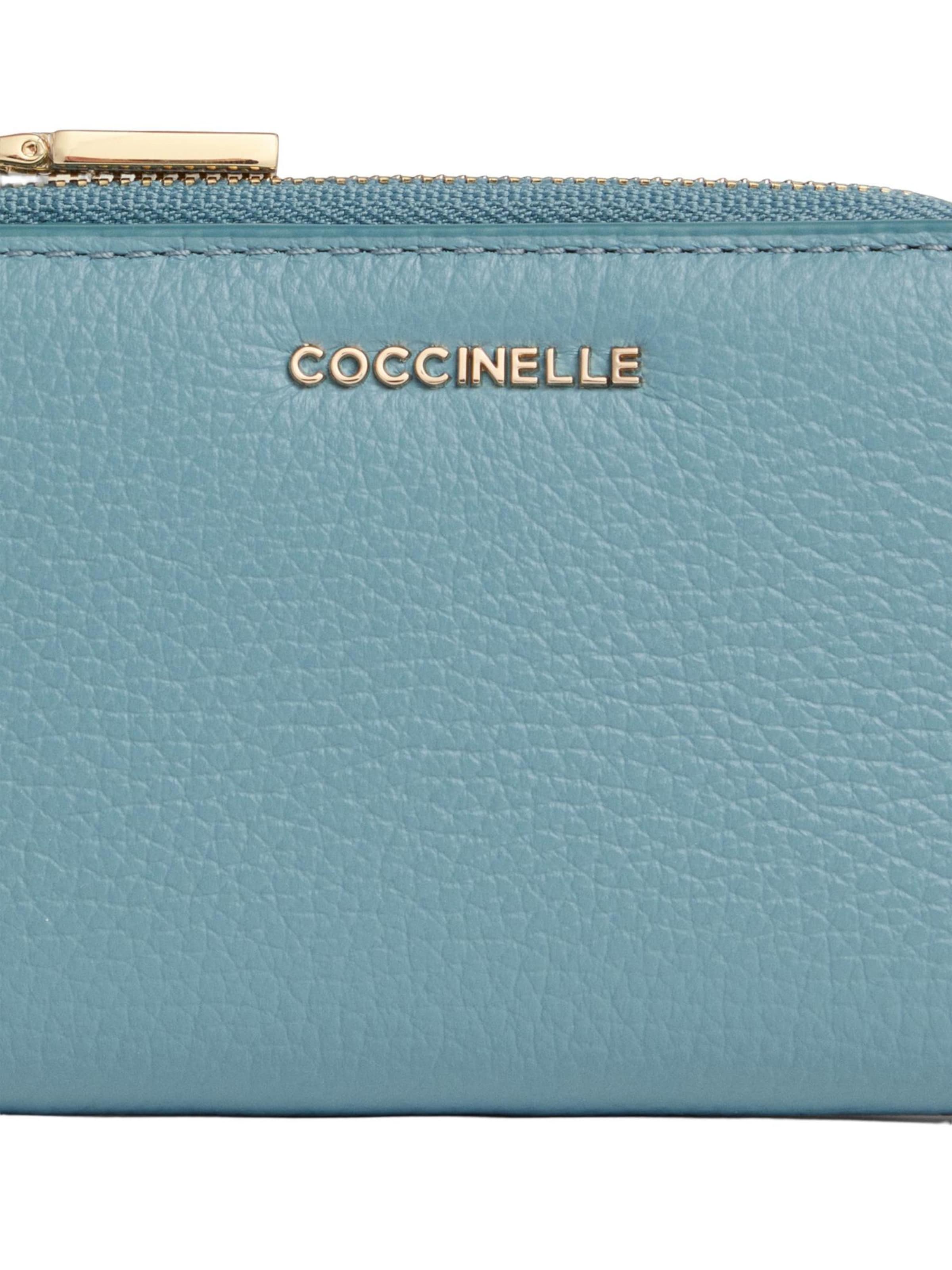 Coccinelle Wallet 'COCCINELLE METALLIC 5' in Blue