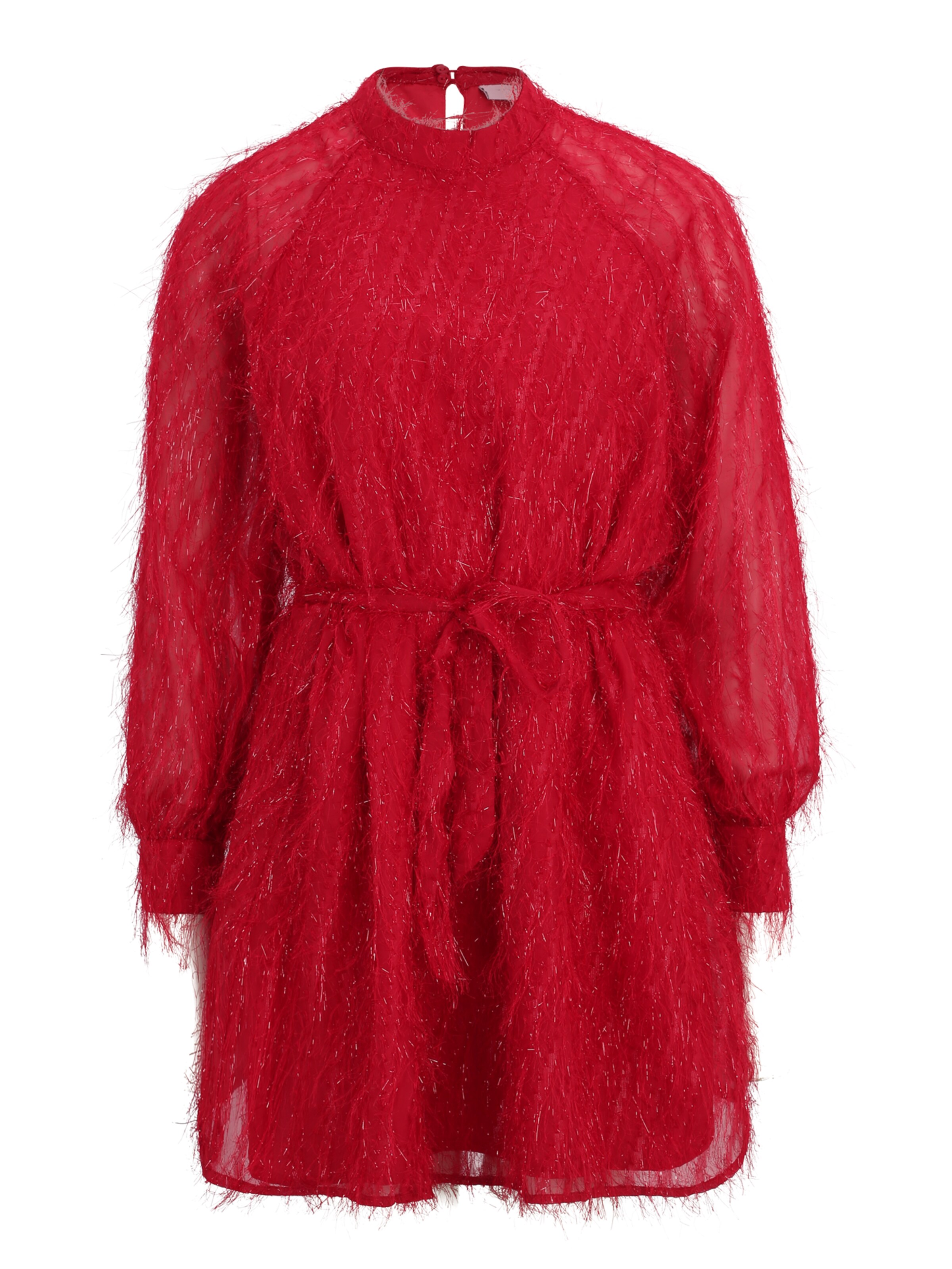 VILA Kjole 'Feather' i rød: forside