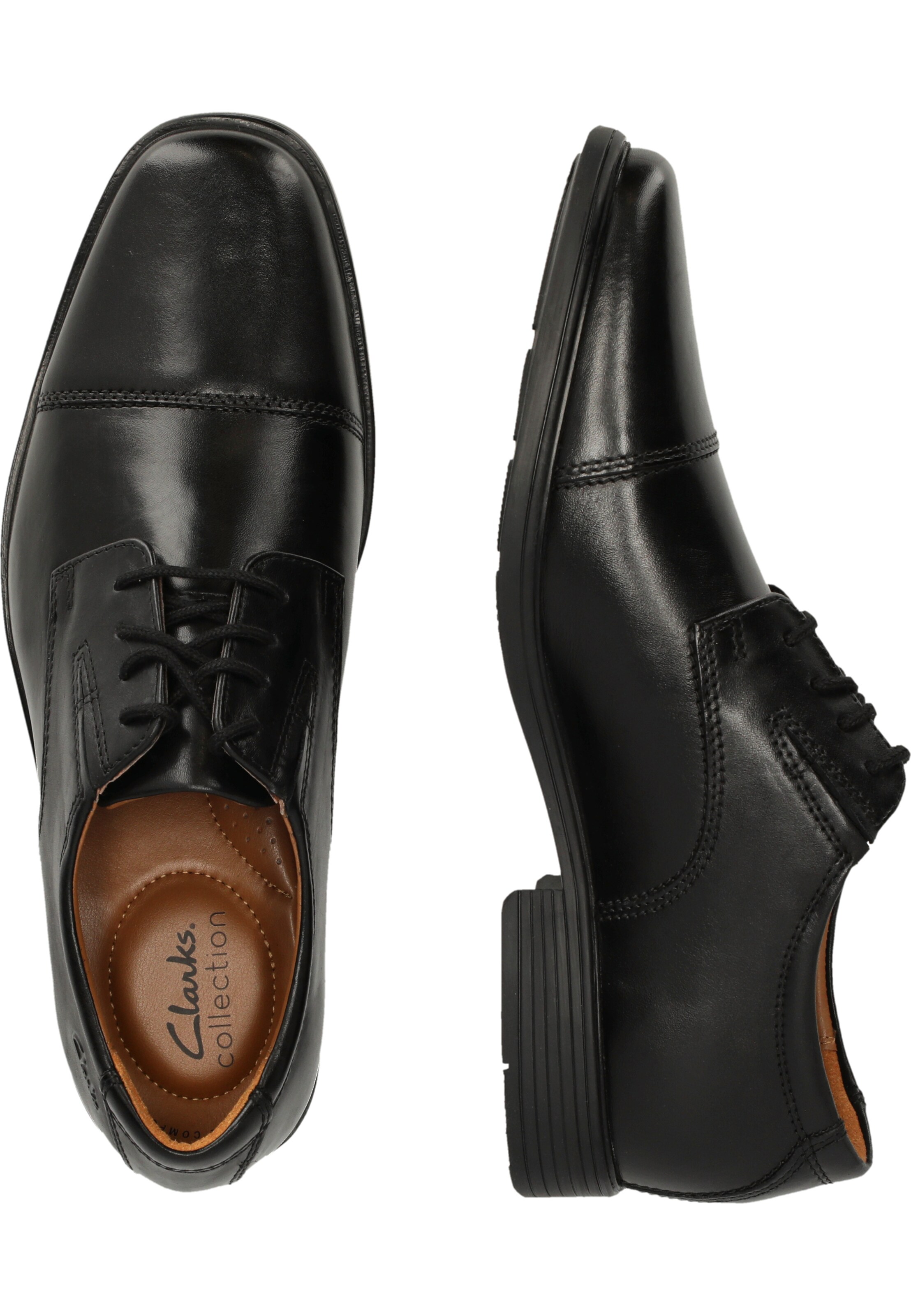 CLARKS Lace-up shoe 'Tilden' in Black