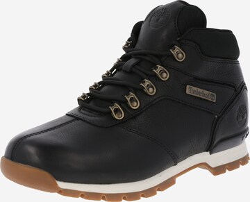 TIMBERLAND Lace-Up Boots 'Splitrock 2' in Black: front