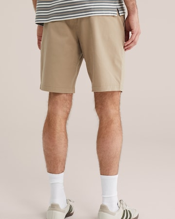 WE Fashion regular Παντελόνι τσίνο σε μπεζ