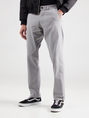 JACK & JONES Обычный Брюки-чинос 'JPSTKANE DAVE' в Серый: спереди