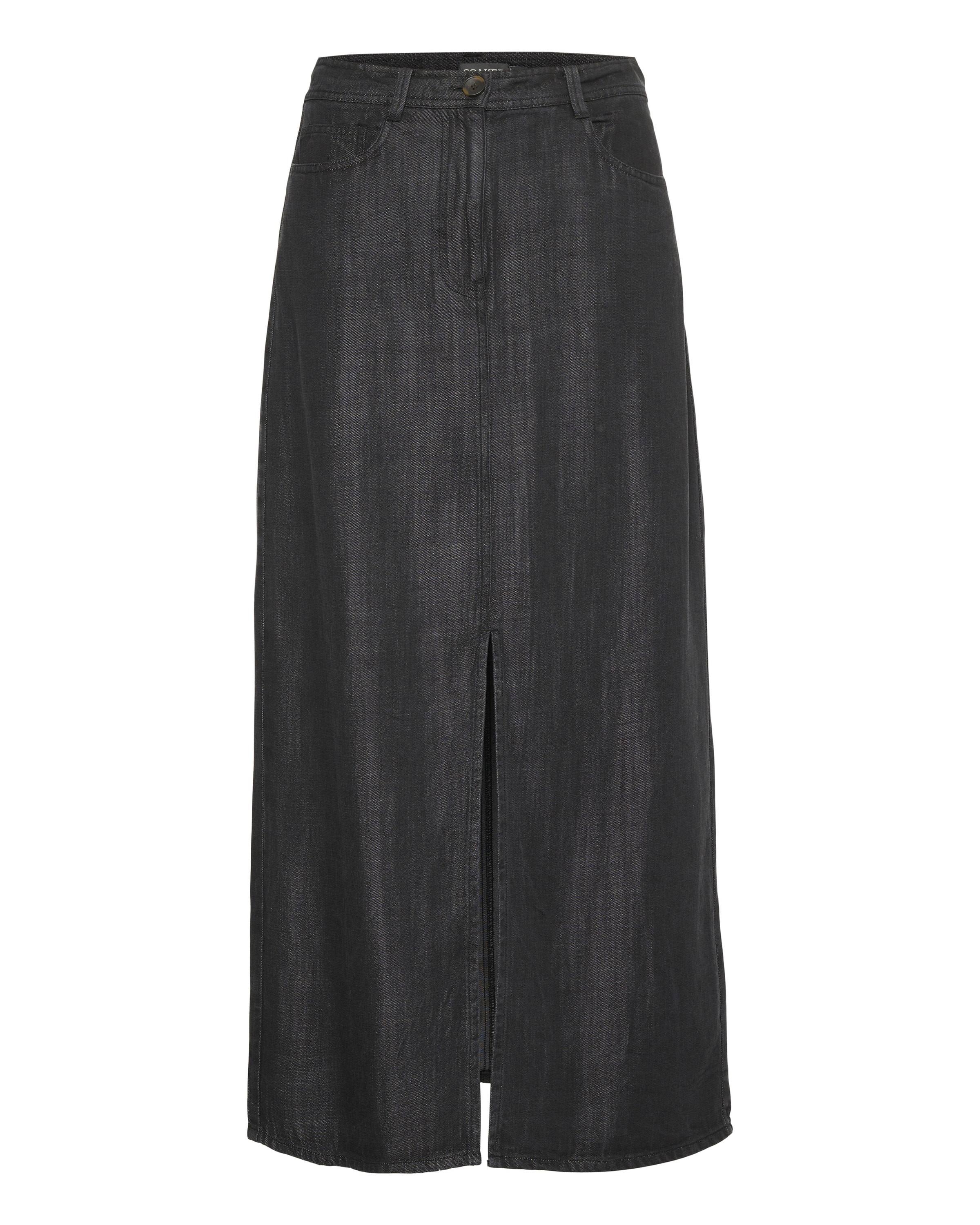 SOAKED IN LUXURY Nederdel 'Friday' i sort: forside