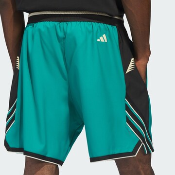 ADIDAS PERFORMANCE - Loosefit Pantalón deportivo 'Anthony Edwards Crazy Lite' en verde