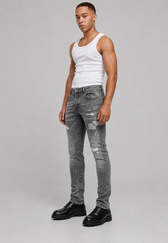 Slimfit Jeans 'Pablo' di 2Y Premium in grigio