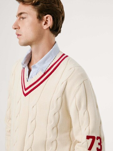 Pullover 'Pace' di Pepe Jeans in bianco