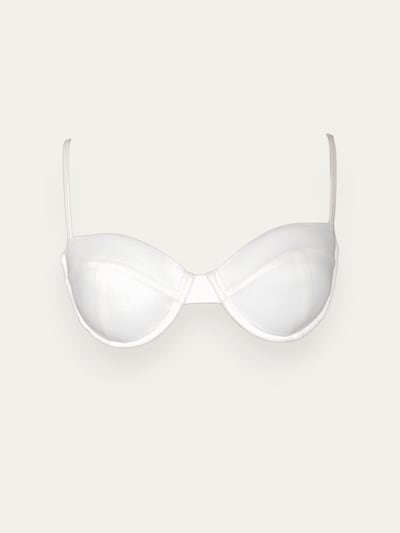 Billie Swim Bikinitop 'Bari' in de kleur Ivoor, Productweergave