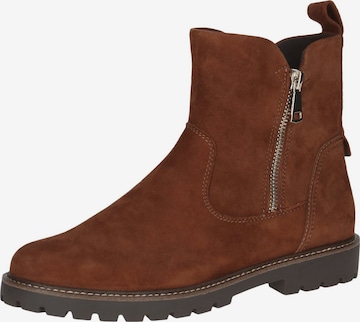 CAPRICE Ankle Boots in Brown: front