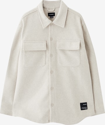 Pull&Bear Between-Season Jacket in Beige: front