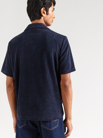 Lyle & Scott - Regular Fit Camisa em azul