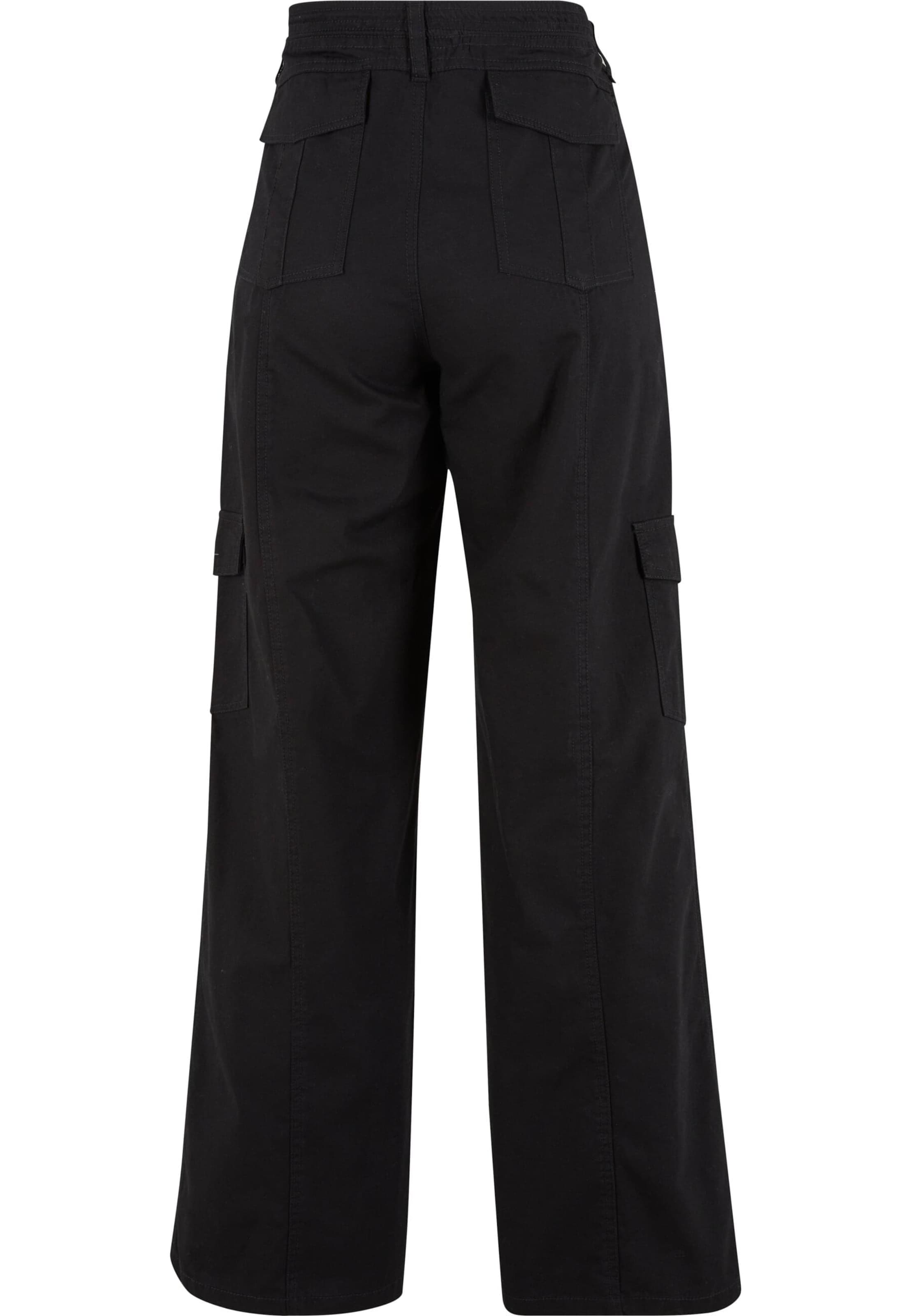 Karl Kani Regular Cargo trousers in Black