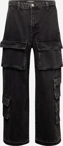 Loosefit Jeans cargo 'LARK' Pegador en noir : devant