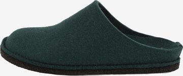 HAFLINGER Mule 'Flair Soft' in Green: front