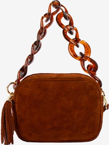 usha FESTIVAL Shoulder Bag in Brown: front