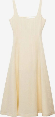 MANGO Cocktailkleid in Beige: predná strana