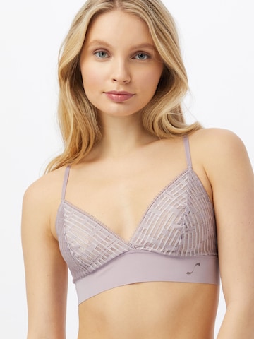 Triangle Soutien-gorge 'S Seven' SLOGGI en violet : devant