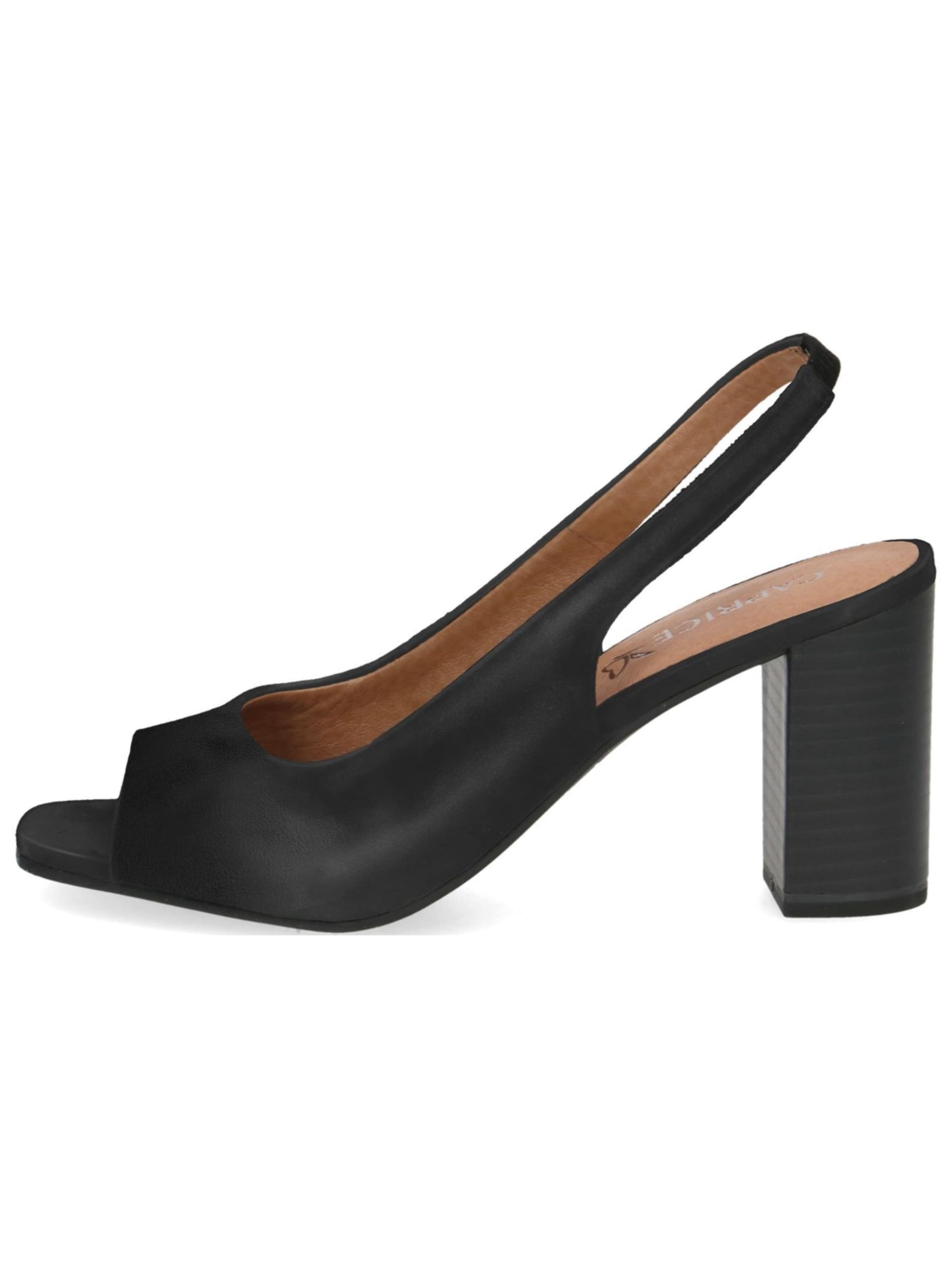 CAPRICE Pumps in Schwarz