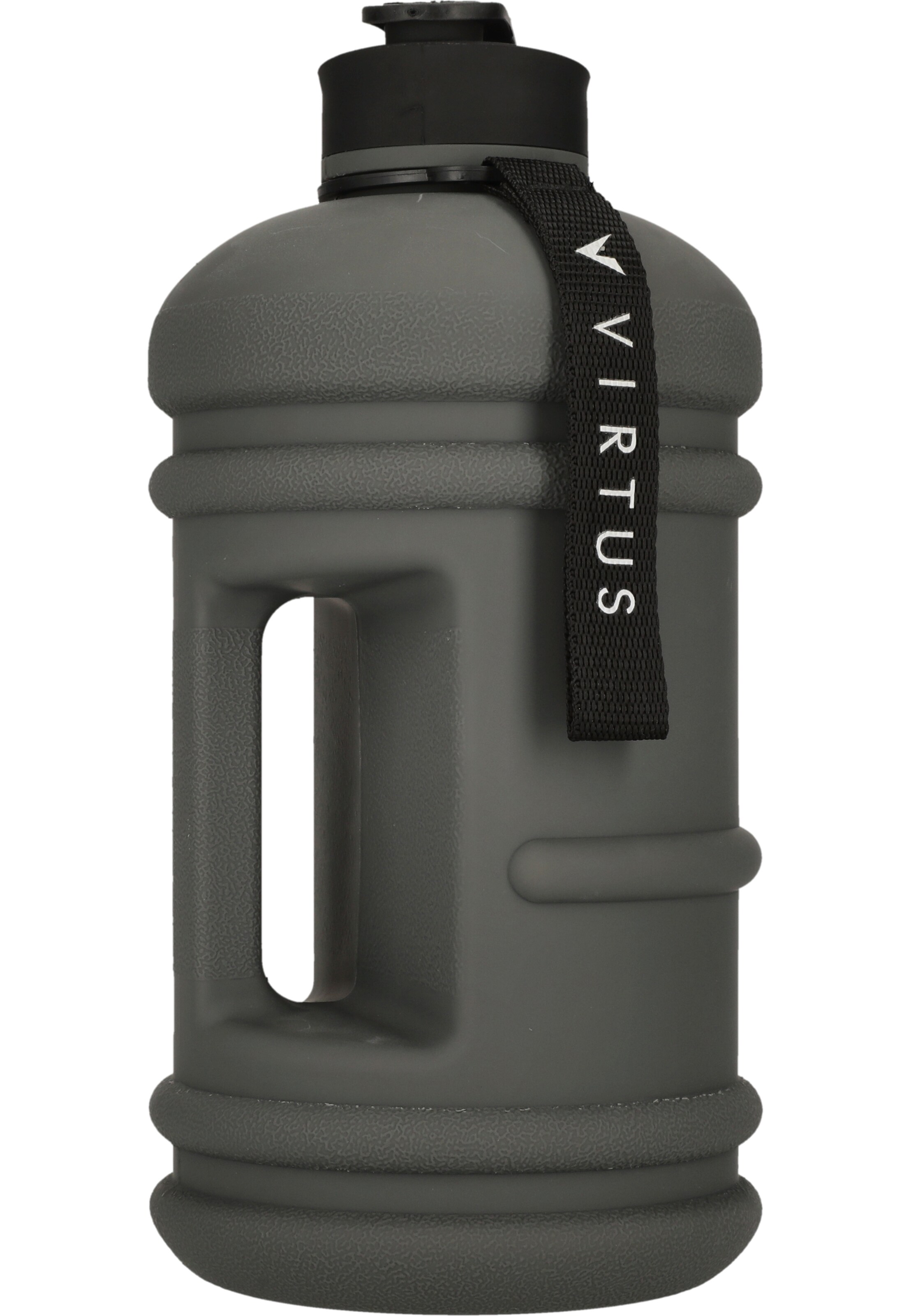 Virtus Trinkflasche 'Aubrey' in Grau: Vorderseite