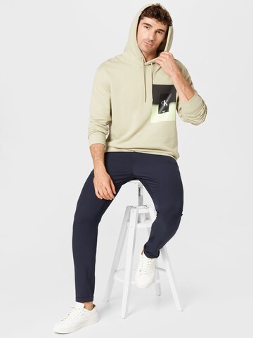 Calvin Klein Jeans Sweatshirt in Beige