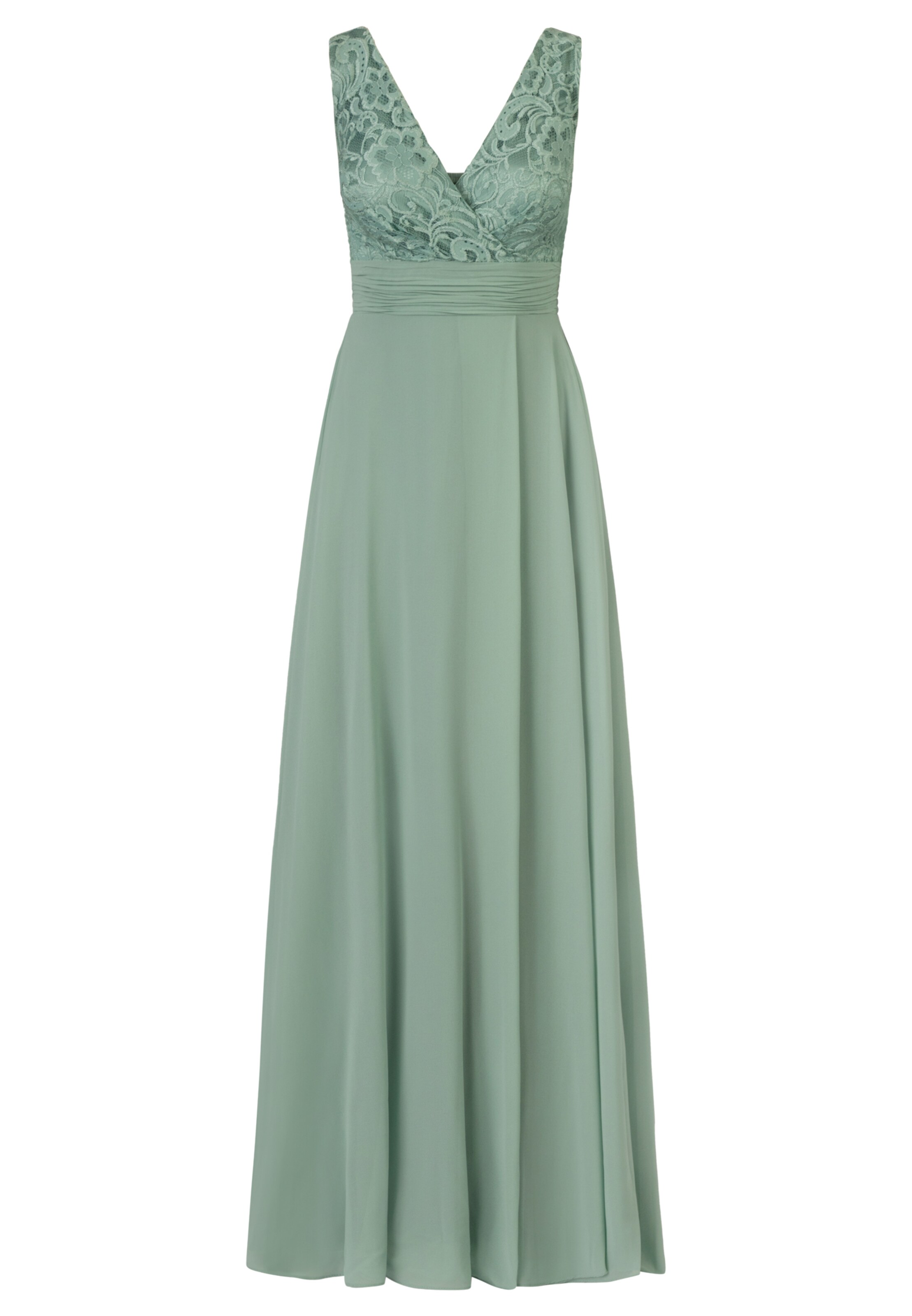 Kraimod Вечернее платье в Зеленый: спереди