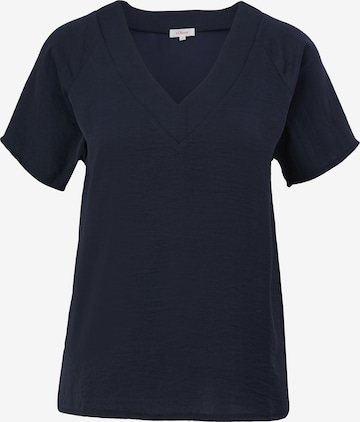 s.Oliver - Blusa em azul: frente